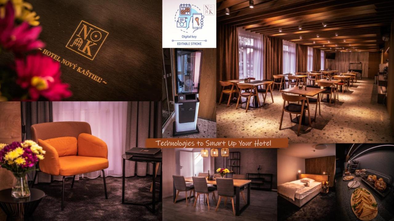Hotel Novy Kastiel - Self Check-In Topoľčany المظهر الخارجي الصورة